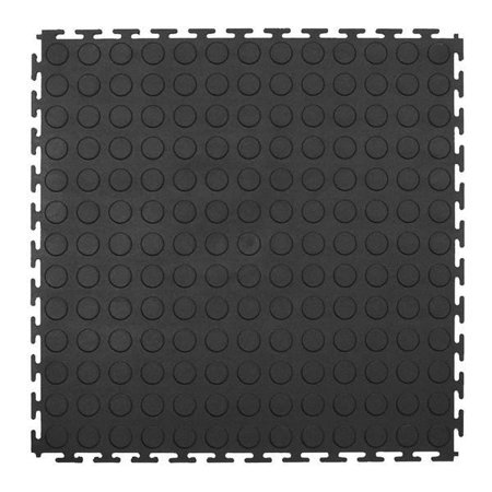 Quik-Fit Quik-Fit 6-Count Black Interlocking Garage Tiles