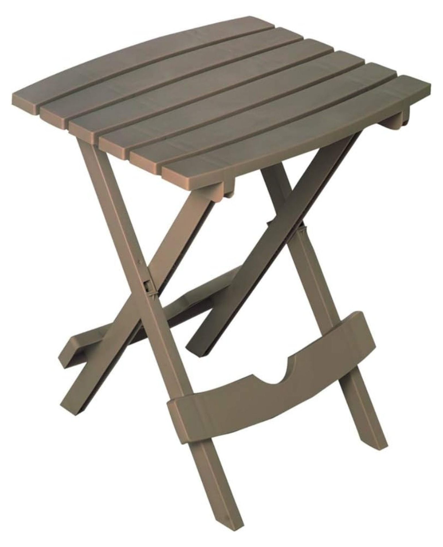 Portobello Resin Folding Side Table - UV and Weather Resistant