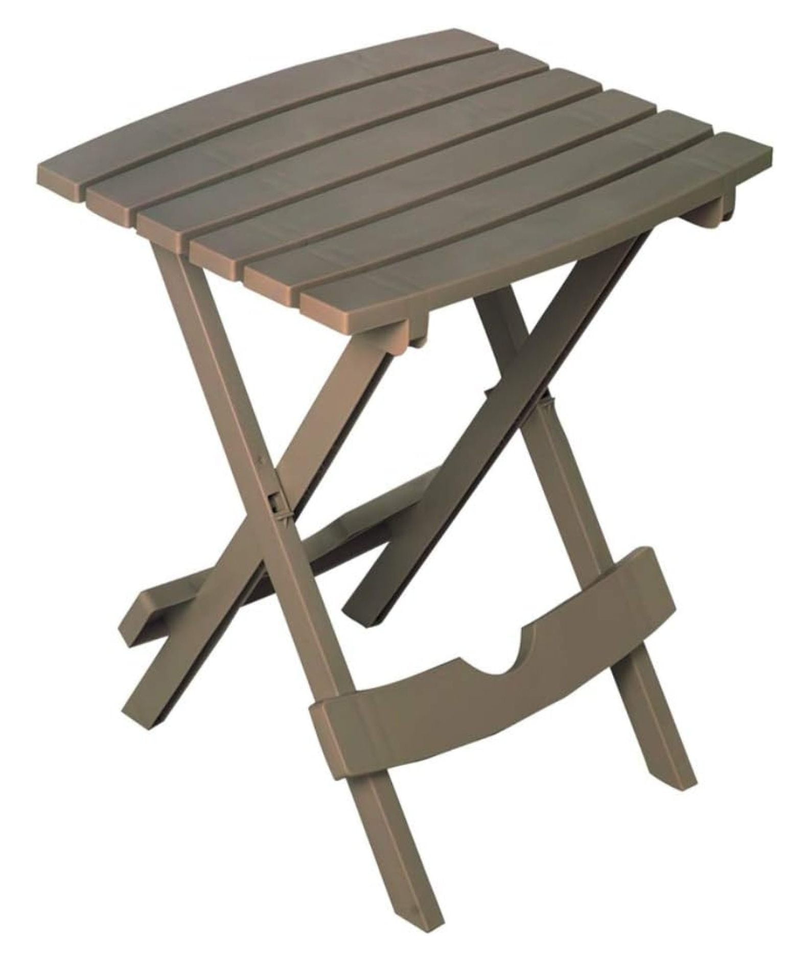 Portobello Resin Folding Side Table - UV and Weather Resistant