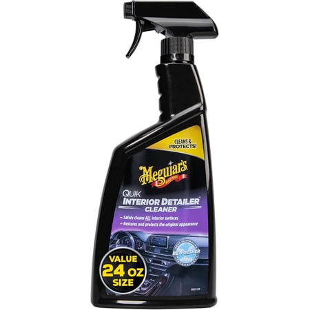 Quik Interior Detailer Cleaner - 24 Oz Spray Bottle