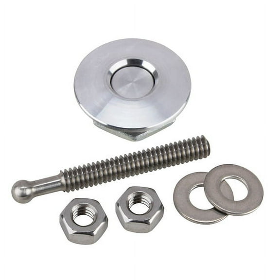 Quik Latch QL-25-S Mini Quick-Latch, Brushed Aluminum