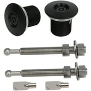 Quik-Latch QL-38L-LP/BP Locking Hood Pin Set - QL-38 Series 3/8 Ball 3/8 in.-24