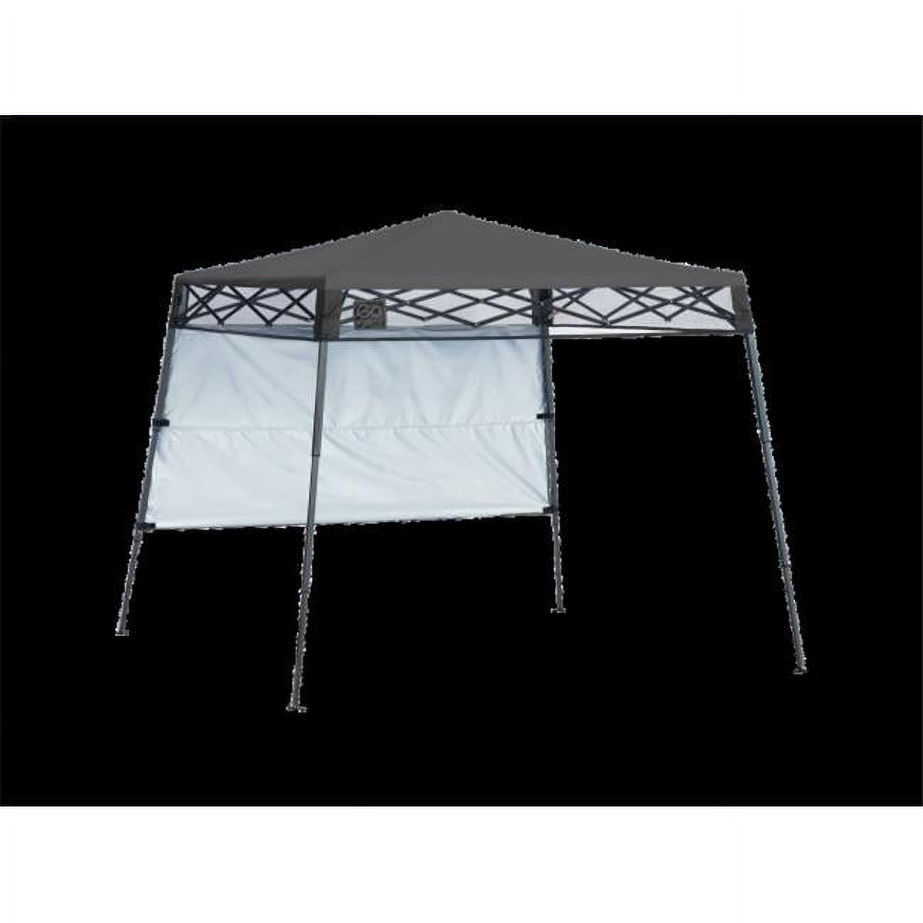 Quik Shade 167520DS Go Hybrid 7 x 7 ft. Slant Leg Canopy, Charcoal