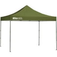 thumbnail image 1 of Quik Shade 10' X 10' Solo Steel 100 Square Feet Of Shade Straight Leg Outdoor Pop-Up Canopy, Olive, 1 of 11