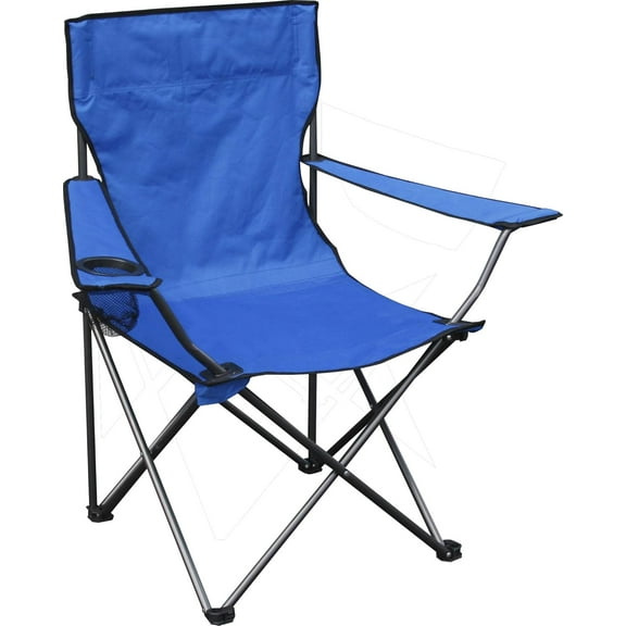 Quik Shade Chair Portable Folding Chair with Arm Rest Cup Holder and Carrying and Storage Bag,
