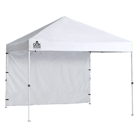 Quik Shade Commercial 10 X 10 Ft. Straight Leg Canopy In White