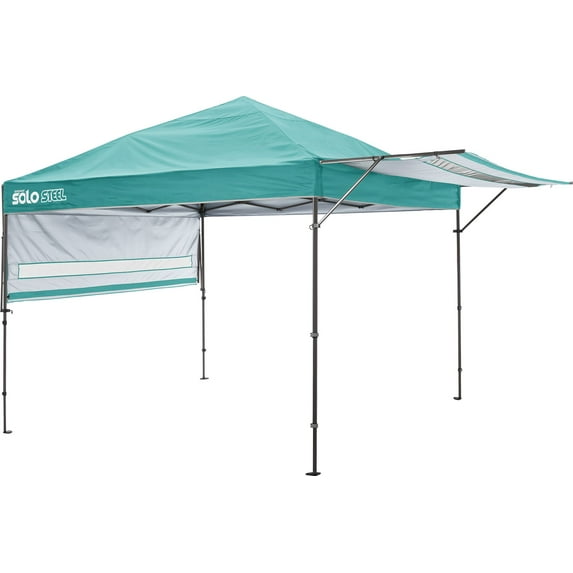 Solo Steel 170 10 x 17 ft. Straight Leg Canopy - Turquoise