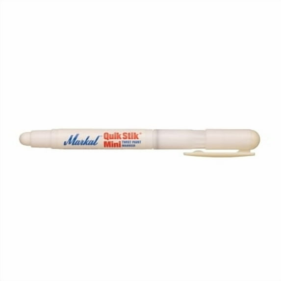 Quik Stik All Purpose Mini Solid Paint Marker, 3/8 in x 4.625 in L, White | Bundle of 2 Dozen