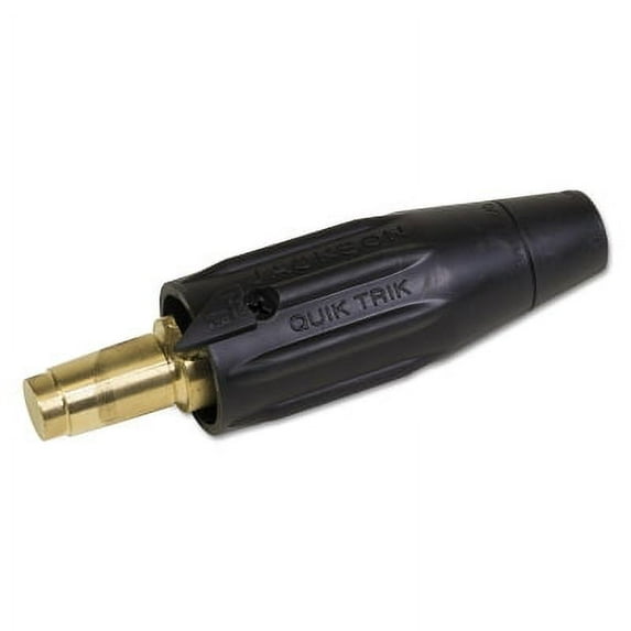Quik-Trik Cable Connector, Single Dome-Nose Connection, 1/0 To 2/0 Awg Cap, Male | Bundle of 2 Each