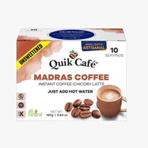 QuikCafé Instant Unsweetened Madras Coffee Latte Premix - Rich Aroma of ...