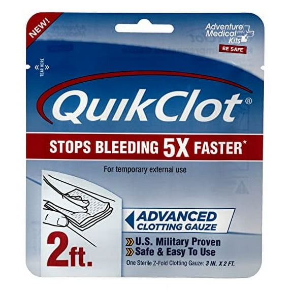 QuikClot Gauze 3" x 2'