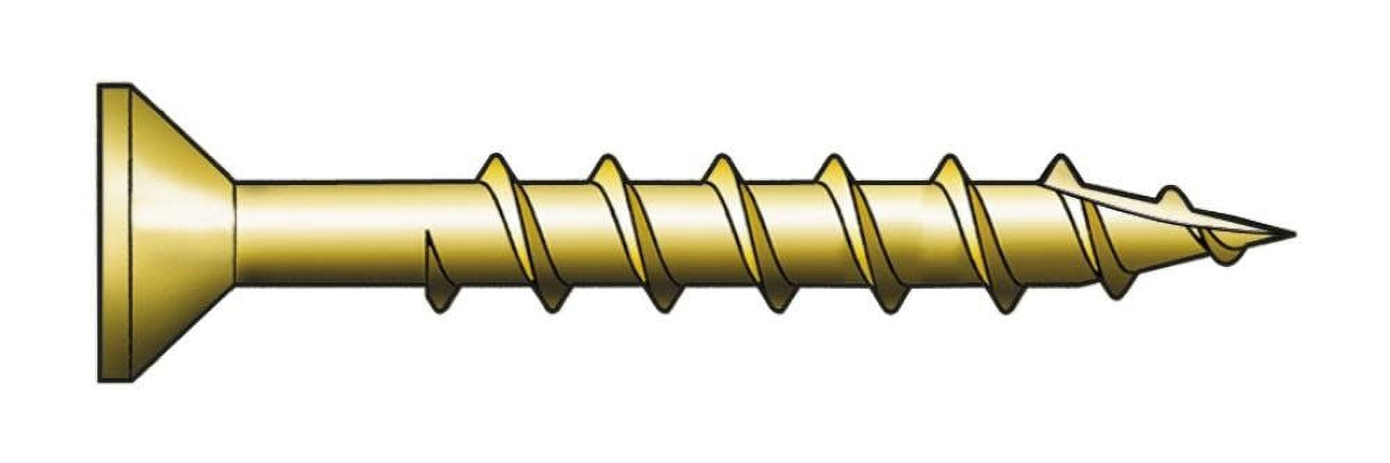 QuikDrive WSC112S #8 x 1-1/2" Wood-to-Wood Screw 2000ct