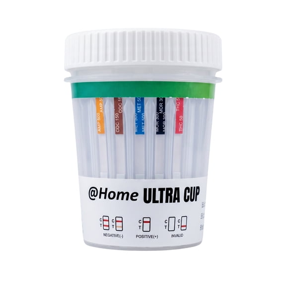 QuikTox @Home Ultra Cup Multi-Drug Screen Test, 5 Panel, 1 Pack