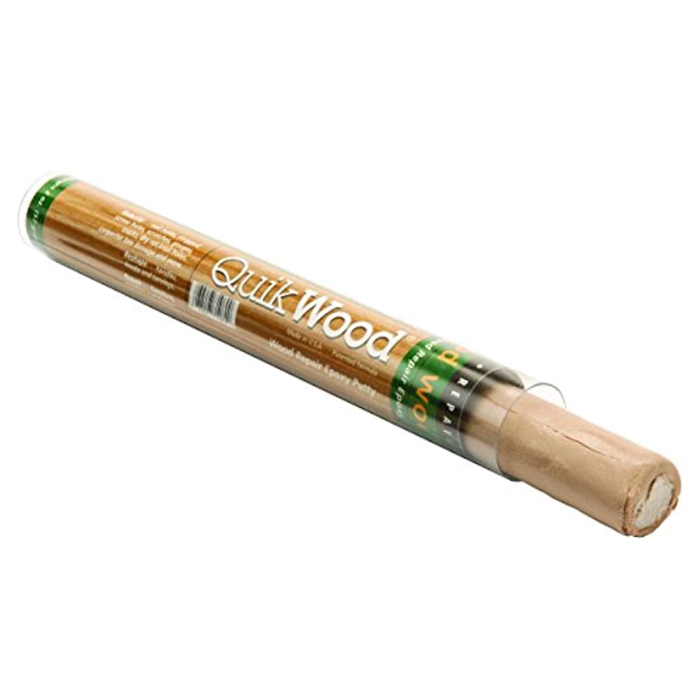 QuikWood Putty Stick, Epoxy Wood Repair, Easy Knead Application ...