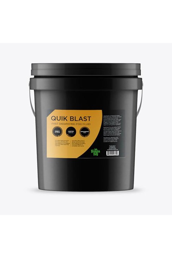- QuikBlast Fog Juice - CO2 Blast Effect Fog Machine Fluid - Best Fluid for Chauvet DJ Geyser