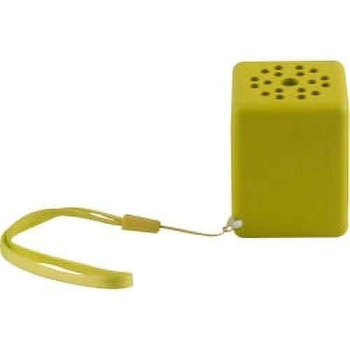 Quikcell Color Burst Sound Cube Speaker in Yellow Zest