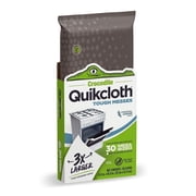 Quikcloth® Tough Messes Plant-Based Cleaning Wipes – Parent Tested & Approved with Plastic-Free, Gentle, Safe for Hands & Home Surfaces