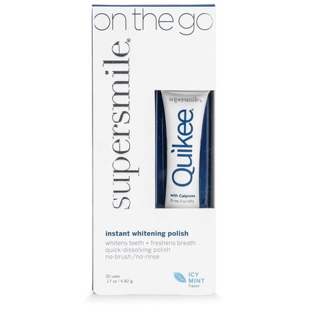 Quikee Instant Whitening Polish by Supersmile for Unisex - 0.17 oz Whitening