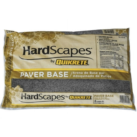 Quikrete 1175-45 Natural Gray UV Resistant Paver Base Sand, XX-Small, 0.5 cu ft, 50 lb