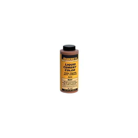 Quikrete 1317-02 Cement Colorant, Buff, Liquid, 10 oz Bottle