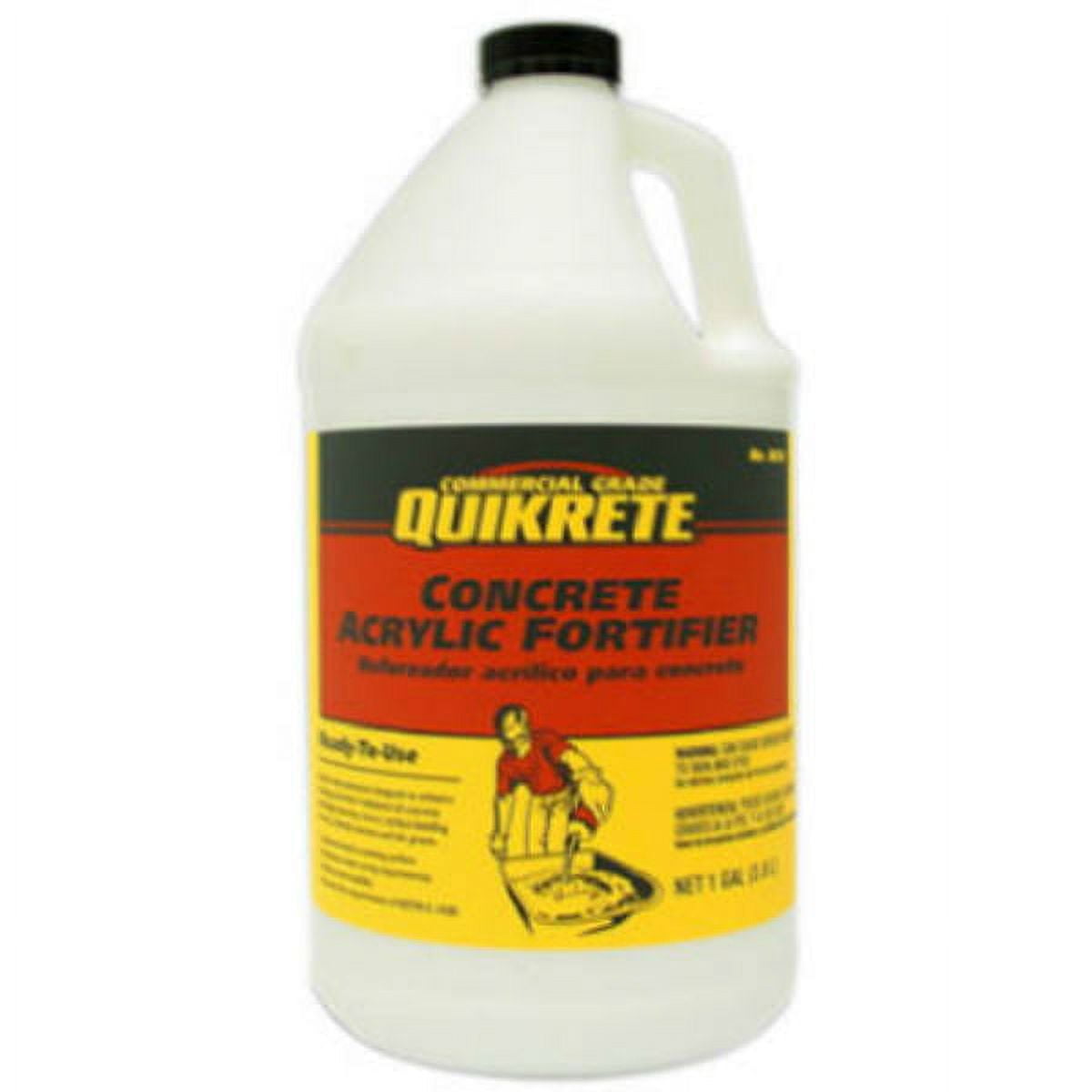 Quikrete 861001 Commercial Grade Concrete Acrylic Fortifier, 1Gallon