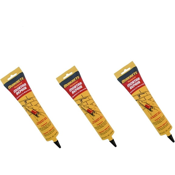 Quikrete 8620-05 862009 Mortar Repair Industrial Sealant, 5..5 oz, Pack of 3