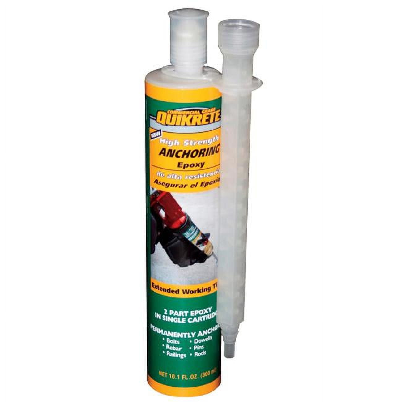 Quikrete 862031 HighStrength Anchoring Epoxy, 8.6oz. Quantity 1