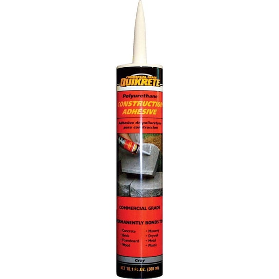 Quikrete 9902-10 Polyurethane Construction Adhesive, 10.1 oz Tube