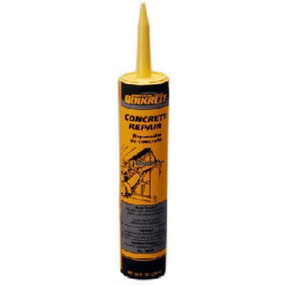 Quikrete, Acrylic, Gray, Compact Concrete Repair Tube, 10 oz