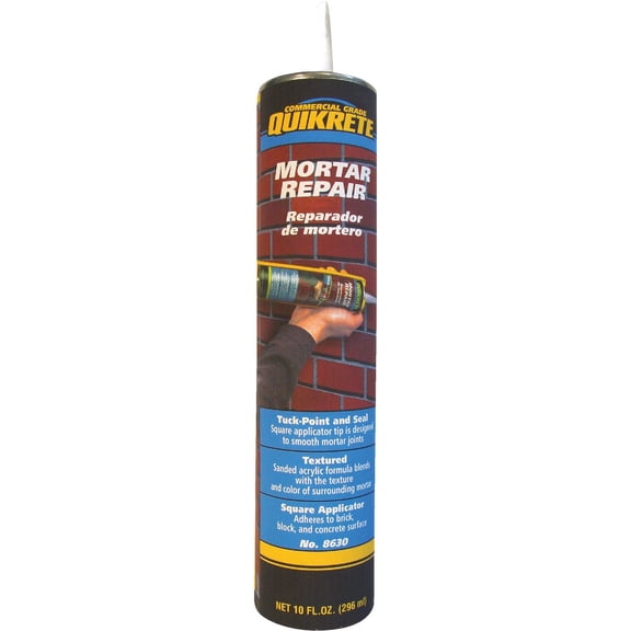 Quikrete Acrylic Mortar Repair Sealant - Pack of 8