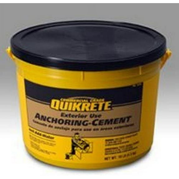 Quikrete Anchoring Cement - Improves Strength - 10 Lb Box, Gray