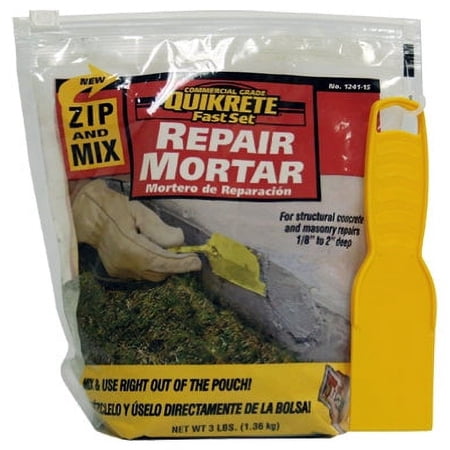 Quikrete Commercial Grade Polymer-Modified Fast Set Cement 3 lbs Pouch