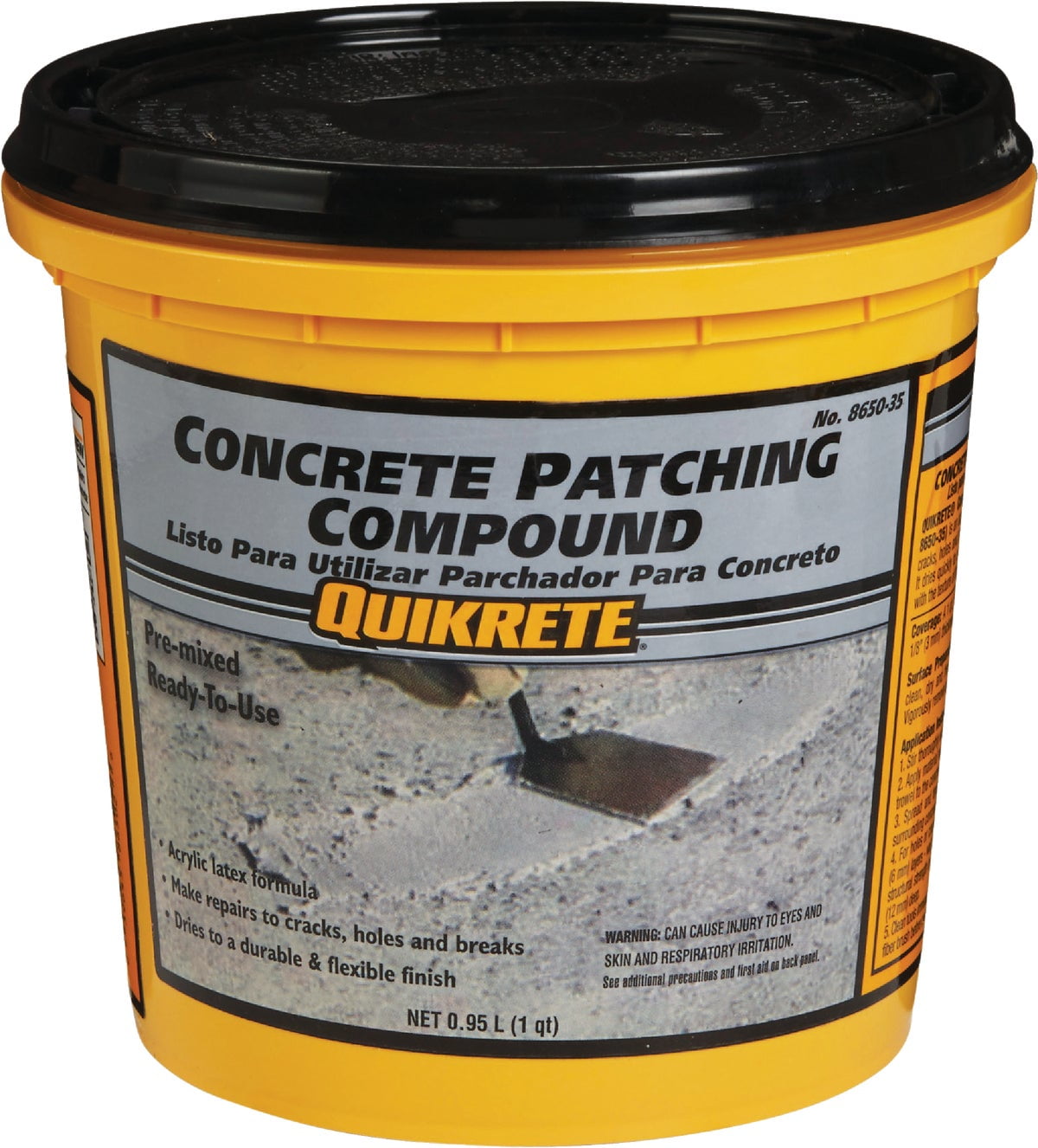 Quikrete Concrete Patch Compound Plastic Bucket