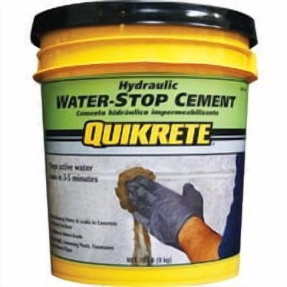 Quikrete Hydraulic Water-Stop Cement - Pack of 10