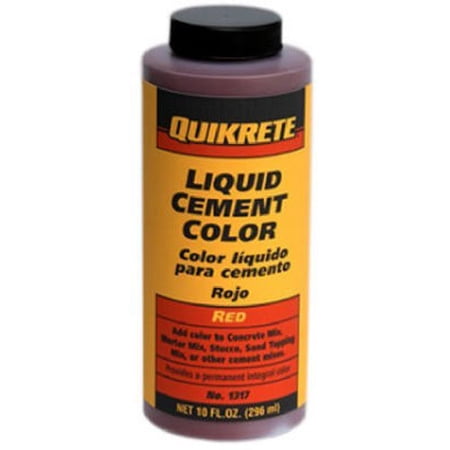 QUIKRETE COMPANIES 10-oz. Red Liquid Cement Color 1317-03