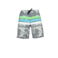 thumbnail image 1 of Quiksilver 'Jayolio' Light Gray Hawaiian Board Shorts Boardshorts | Size 38, 1 of 4