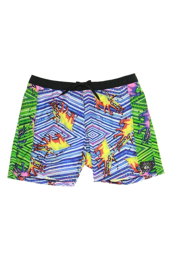 'Julien David' Board Shorts (2XLarge, Multi-Color)