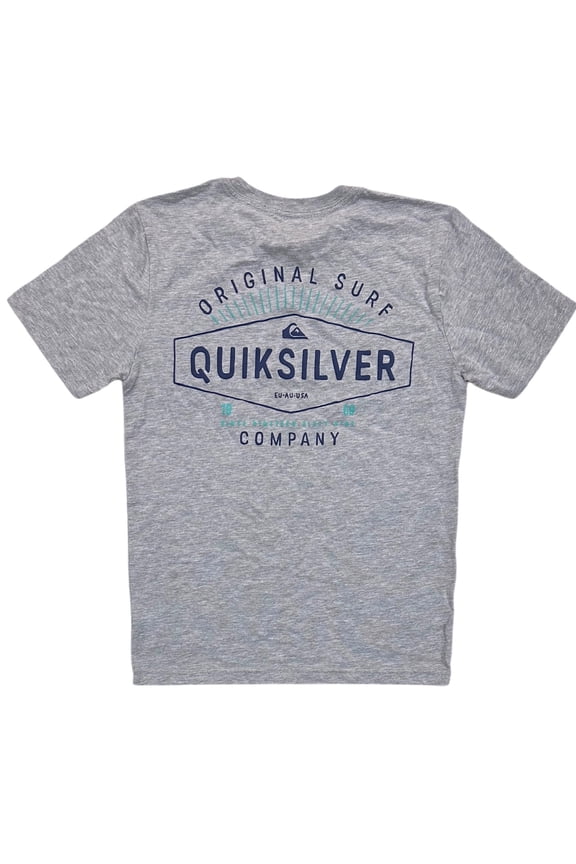 Kids' Boys' Youth T-Shirt Original Surf Short Sleeve Tee (Medium/12, Heather Grey)