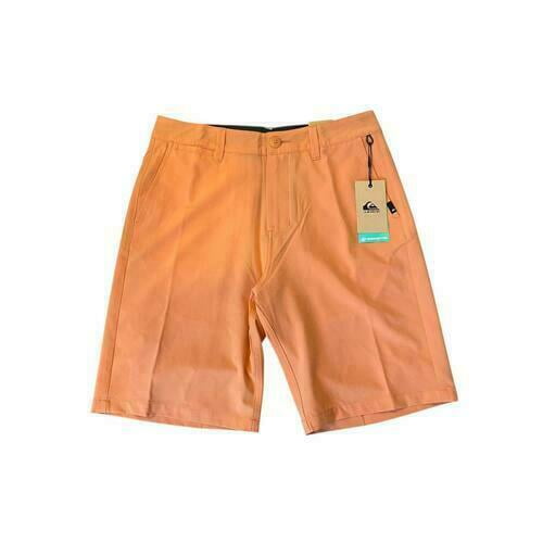 Quiksilver Men OR Ocean Union Amphibian 20" Walking Shorts Orange Size 31