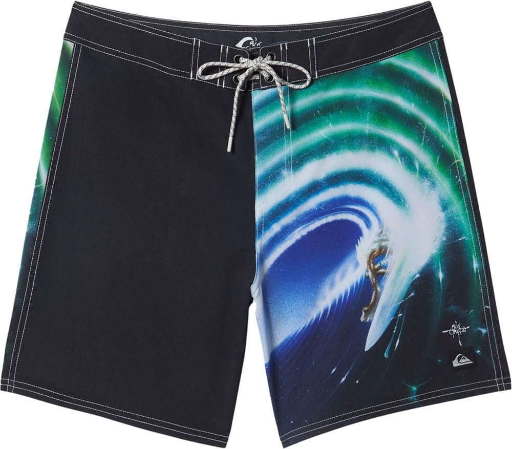 【QUIKSILVER】 Quicksilver Men's Boardshorts MB1314KQS Quiksilver - Mens Original Straight Premium 18 Boardshort