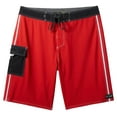 thumbnail image 1 of Quiksilver Men Standard Saturn Solid 21" Boardshorts Swim Trunk Salsa Size 34, 1 of 5