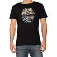 thumbnail image 1 of Quiksilver Men's Bamboo Breakfast Graphic Print Tee T-Shirt (X-Large, Black), 1 of 2