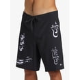 thumbnail image 1 of Quiksilver Men's Boardshorts Surfsilk Straight Leg 19" Swimming Trunk Shorts (40, Tarmac Black), 1 of 5