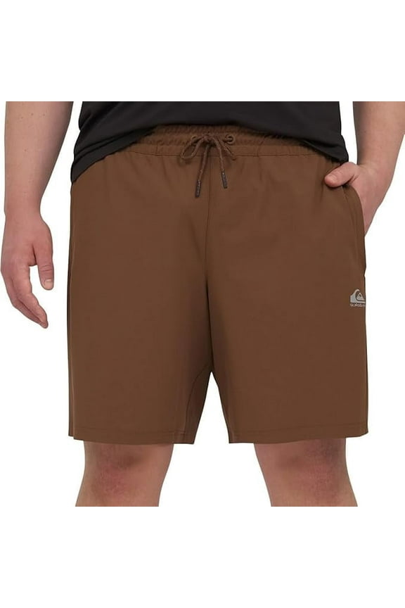 Men's Comfort Stretch Dry Flight Active Short Size XXL Brown