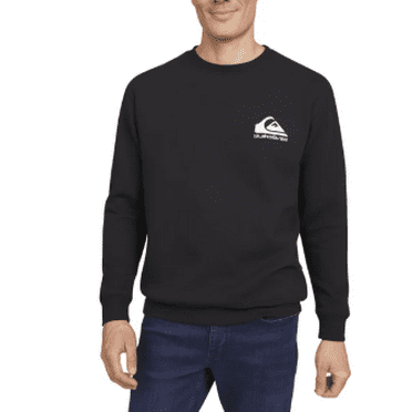 Quiksilver Men's Crew Neck Sweatshirt Black Medium