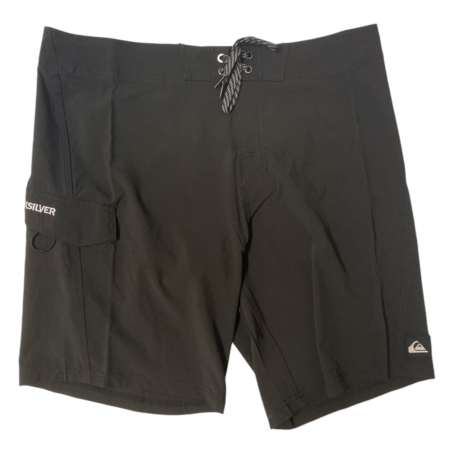 Shorts de Playa Kaimana de 20" Transpirables para Hombre (Negro, 38)