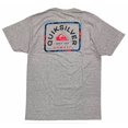 thumbnail image 1 of Quiksilver Men's Floral Fills Hawaii Graphic Tee T-Shirt (Medium, Heather Grey), 1 of 2