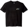 thumbnail image 1 of Quiksilver Men's Graphic Shirt Waterman Pacific School Black Size Small, 1 of 2