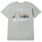 QUIKSILVER Men's Island Time Tee T-Shirt (Medium, Desert Sage)