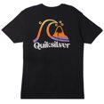 thumbnail image 1 of Quiksilver Men's Island Time Tee T-Shirt (XX-Large, Black), 1 of 2